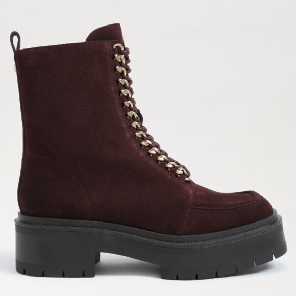 Sam Edelman Lovrin Combat Boots Size 7.5 New - Picture 1 of 9